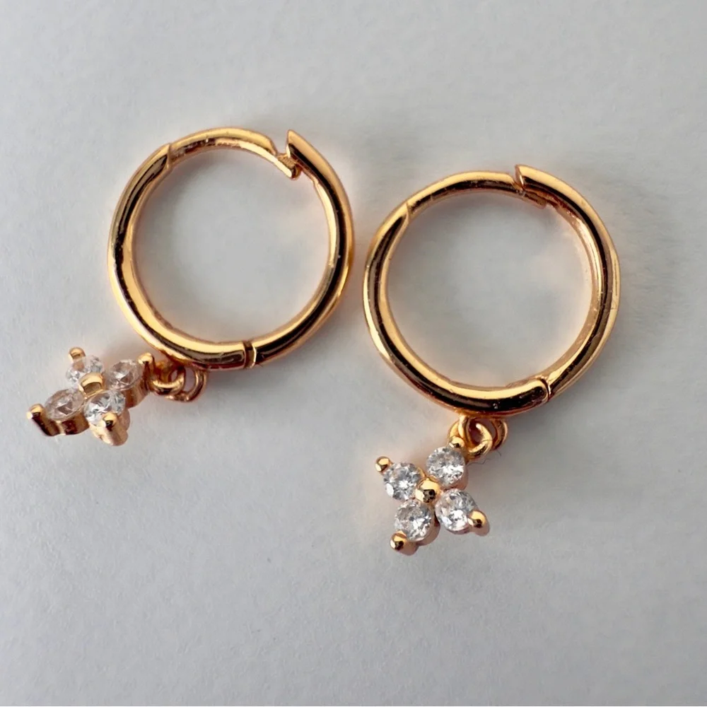 JacqMaria Earrings and Evry Jewels Gold Assorted Earrings and Rings Bundle